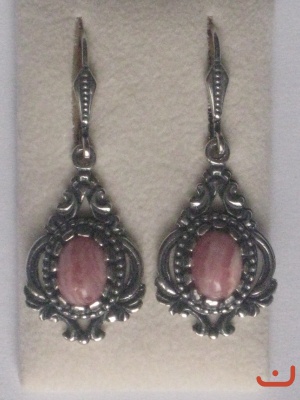 Rhodochrosit Ohrpendel 1034