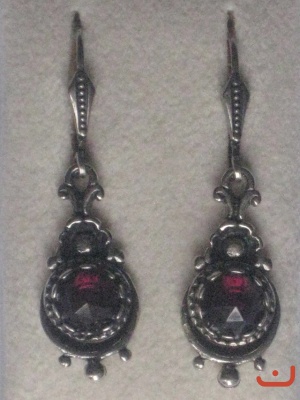 Granat Ohrpendel 4032