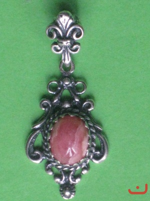 Rhodochrosit Anhänger 3025