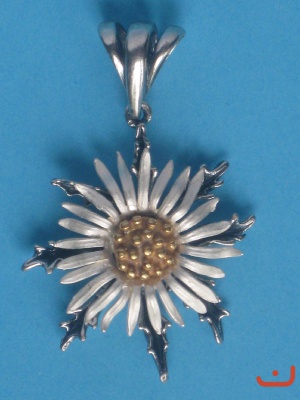 Silberdistel Anhänger A-2042