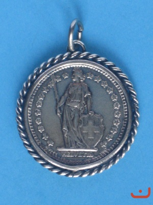 9-0025 2 Franken Schweiz 