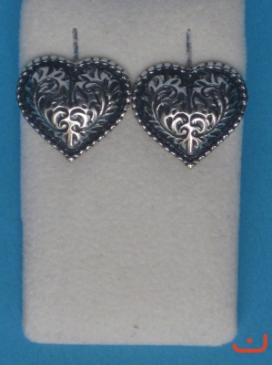 Herz Ohrstecker S-7025